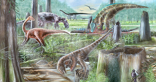 The last American dinosaurs