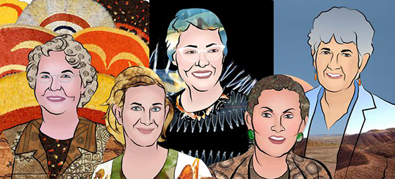 Five Female Smithsonian Scientists