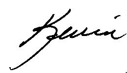 Kevin's Signature