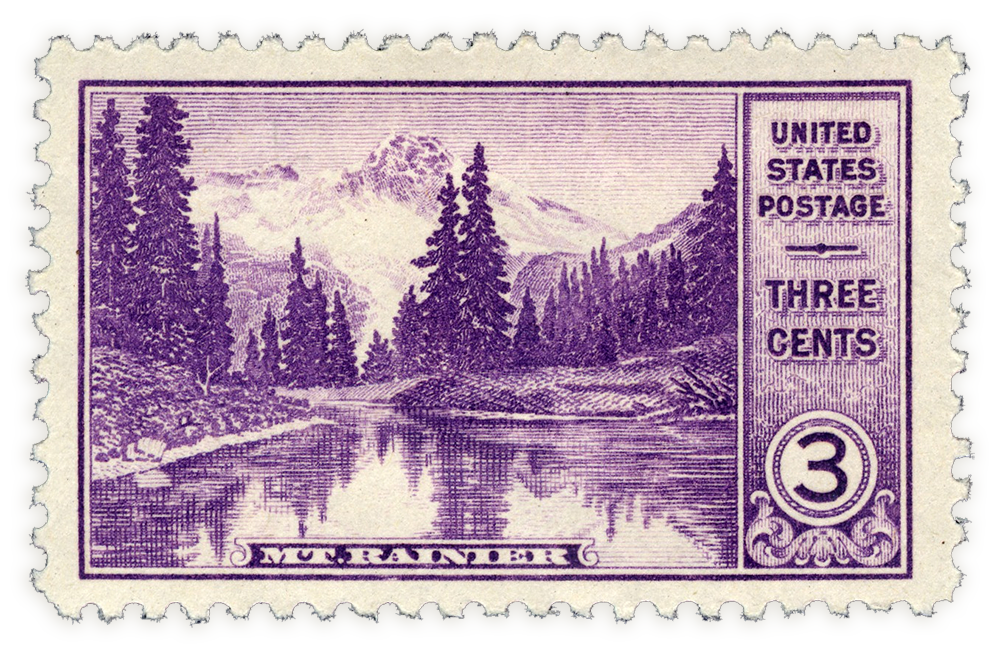 Mt. Rainier Stamp