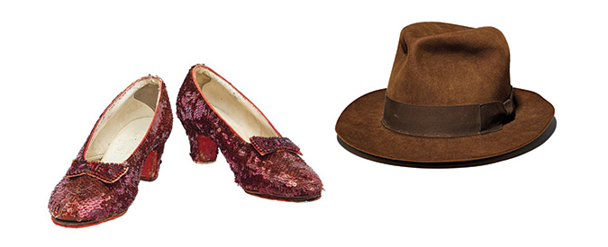 Ruby Slippers and Indiana Jones hat