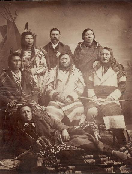 Salish (Flathead) 7 men