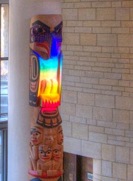 Spring Equinox rainbow at NMAI-DC