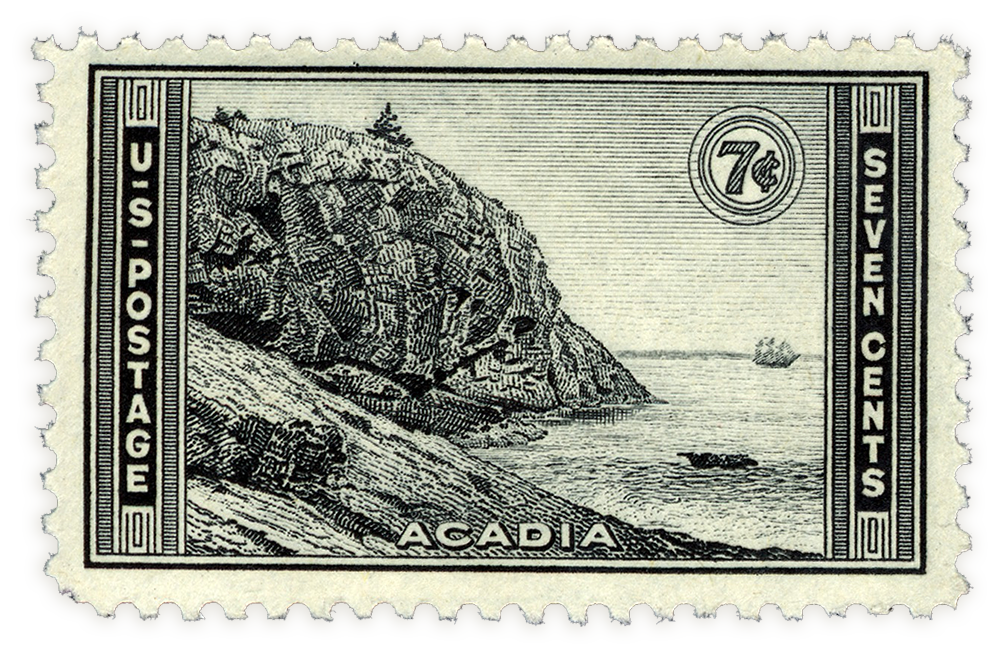 Acadia Stamp