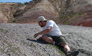 Paleontologist Matt Carrano by Gina Wesley Hunt