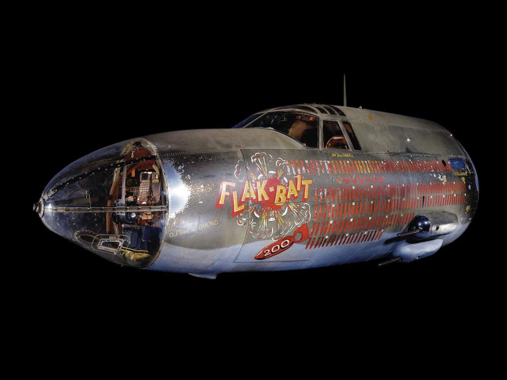 Forward fuselage of Flak-Bait